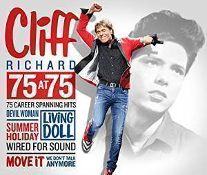 CLIFF RICHARD: 75 at 75, 75 Career spanning hits (3-CD)