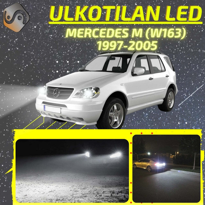 M (W163) 1997-2005 Ulkoiset LED -valot