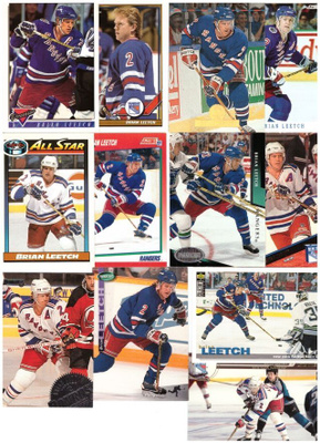12 x BRIAN LEETCH New York Rangers