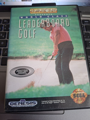 Sega Genesis World Class Leaderboard Golf, ei ohjeita