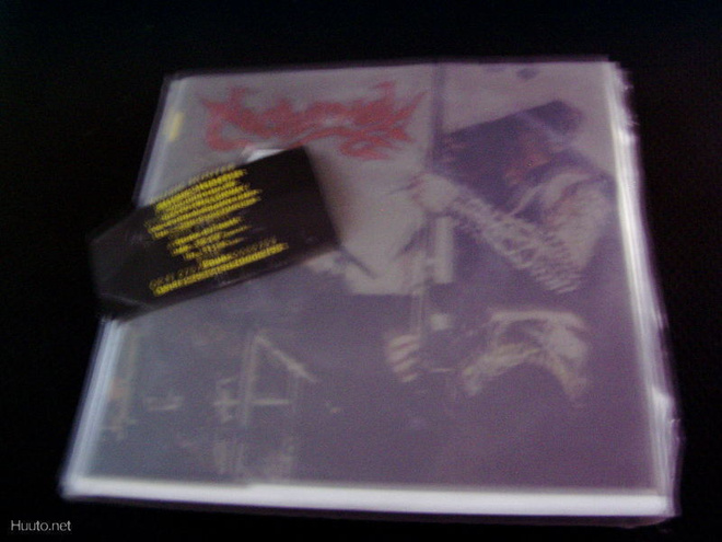 NOCTURNAL - THRASHRAID OVER BITTERFELD 7'' VINYYLI ex/ex