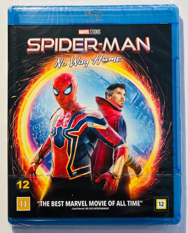 SPIDER-MAN: No Way Home - Blu-ray, uusi