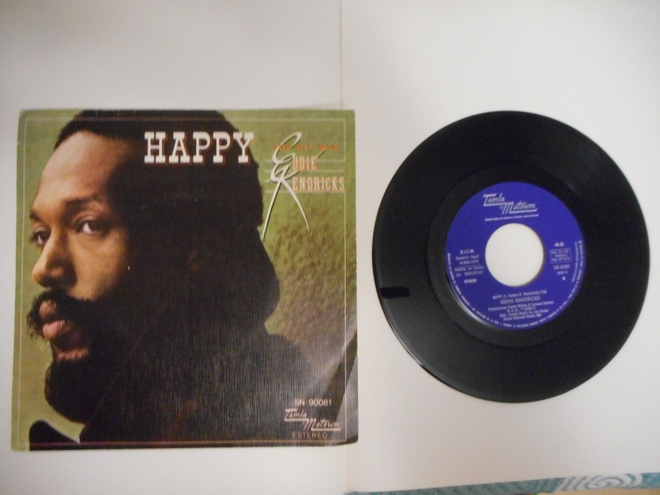 EDDIE KENDRICKS 7"Vinyyli HAPPY v.1976