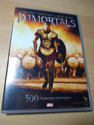 IMMORTALS DVD nordic