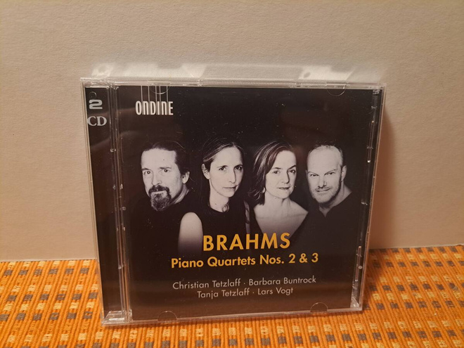 Brahms:Piano Quartets Nos. 2 & 3-C. & T.Tetzlaff,L.Vogt  2CD