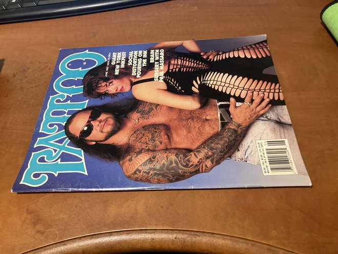 TATTOO MAGAZINE 6/1992 HYVÄ