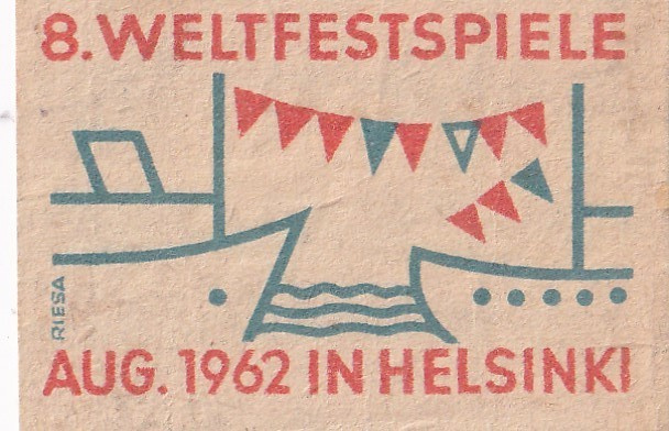 Helsinki, 8. Weltfestspiele Aug. 1962 in Helsinki    b526