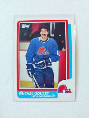 86-87 Topps - Michel Goulet