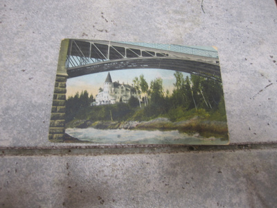 VINTAGE POSTIKORTTI IMATRA