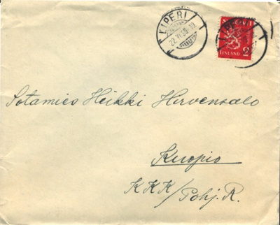 LIPERI -KUOPIO SOTAMIESH.H KKK/POHJ.R