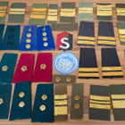Militaria.  Arvomerkit, olkapoletit, M/91 - pikkukuva 1