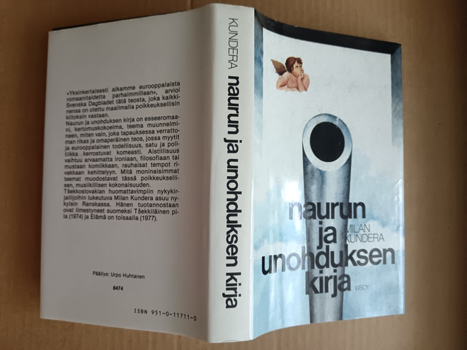 Milan Kundera : Naurun ja unohduksen kirja Kovakantinen