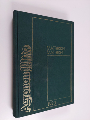 Agronomiliiton matrikkeli 1990