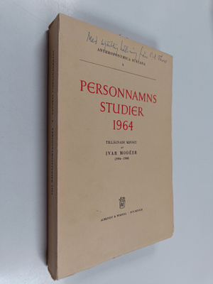 Personnamns studier 1964