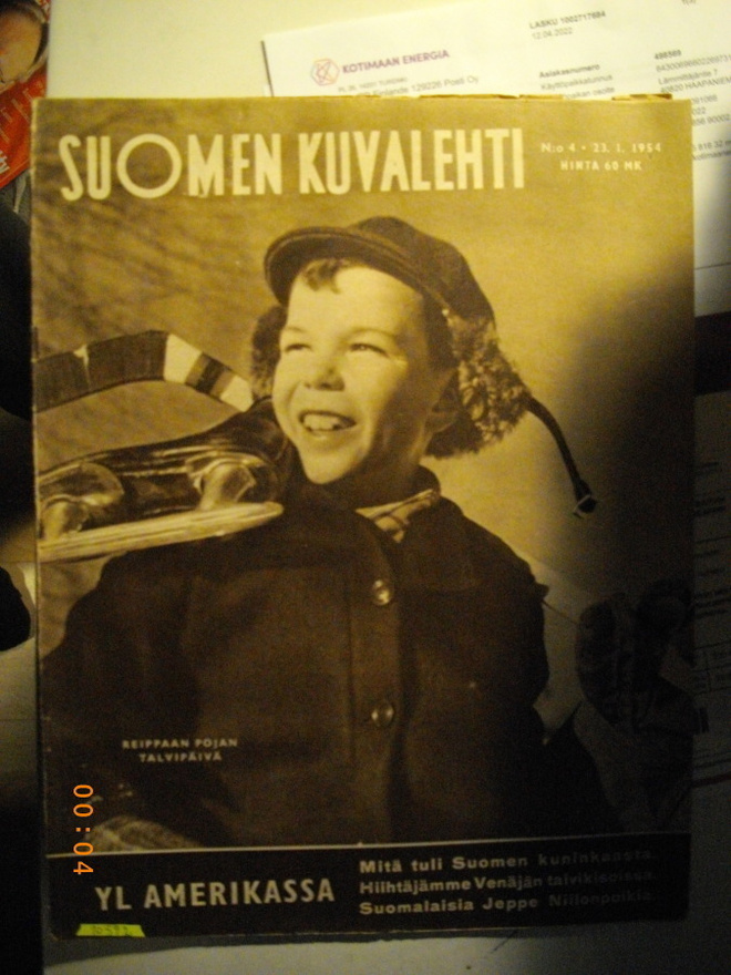 Suomen Kuvalehti Nro 4/1954 (20.9)