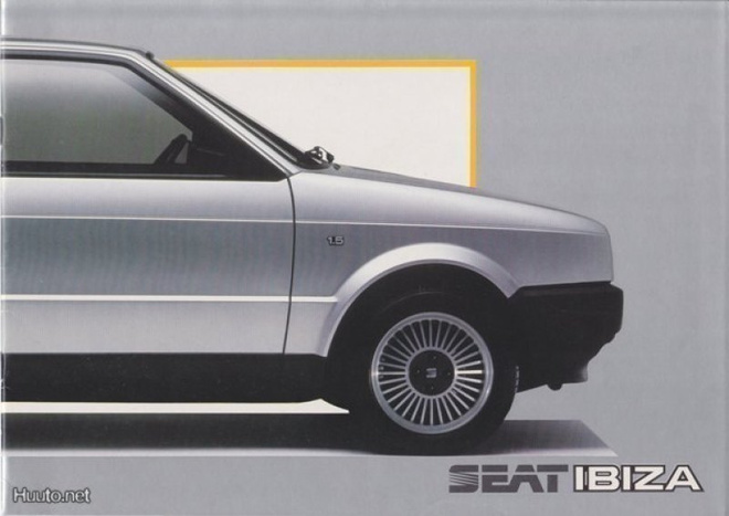 Seat Ibiza -esite, 1985