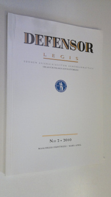 Defensor legis n:o 2/2010