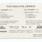 Purkkakuva Hellas TIETOKILPA-JENKKI n:o 14 Purukumikuva - pikkukuva 2