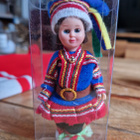 Lapinnukke Vintage Pieni. - pikkukuva 1
