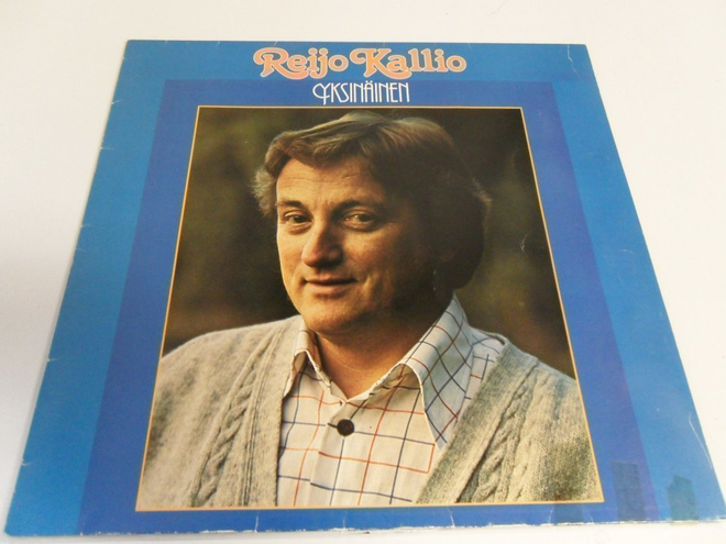 Reijo  Kallio   Yksinäinen  LP-vinyyli   hienokuntoinen.
