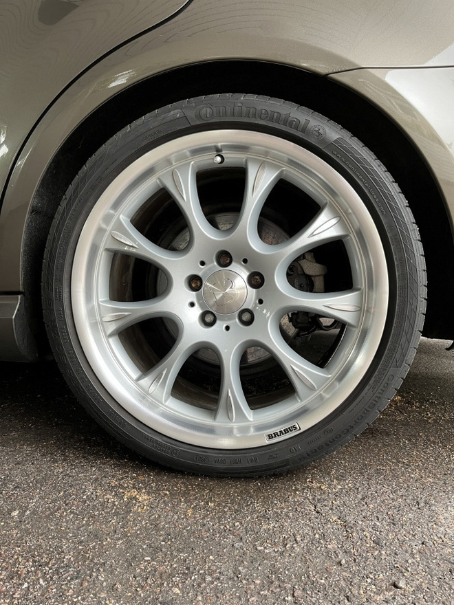 Brabus 19" (5x112) vanteet + Continental SportContact kesär.