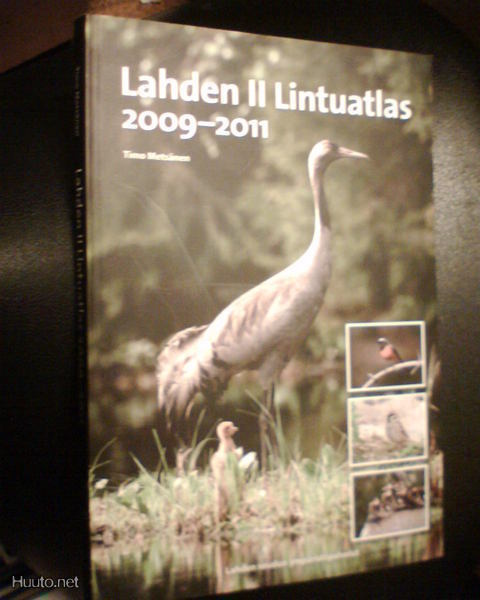 Timo Metsänen LAHDEN II LINTUATLAS 2009-2011 (Sis.pk:t)