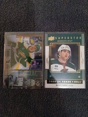 Brock Faber x 2kpl / Minnesota Wild