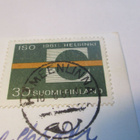 1961 Hämeenlinna lentopostikortti Saksaan - pikkukuva 2