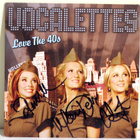 Vocalettes Love the 40s signeerattu cd-single - pikkukuva 1