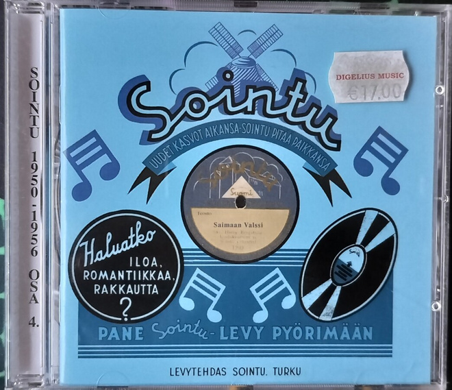 SOINTU 1950-1956 OSA 4-CD, FFCD 1026,v.1999 TURUN TÄHTITUOTA