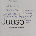Juhani Wahlsten ym. : Juuso - aikaansa edellä (signeeratt... - pikkukuva 3