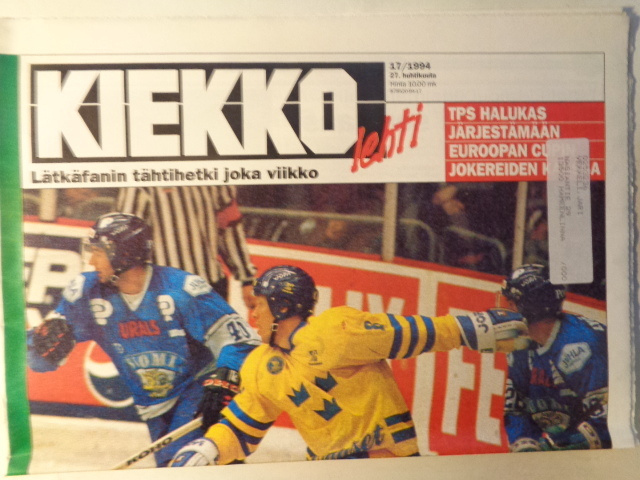 Kiekkolehti Nro 17/1994 (25.1)