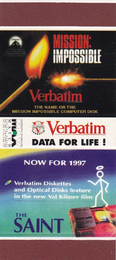 Verbatim, The Saint ,MAX Match, aski , aihio , b437