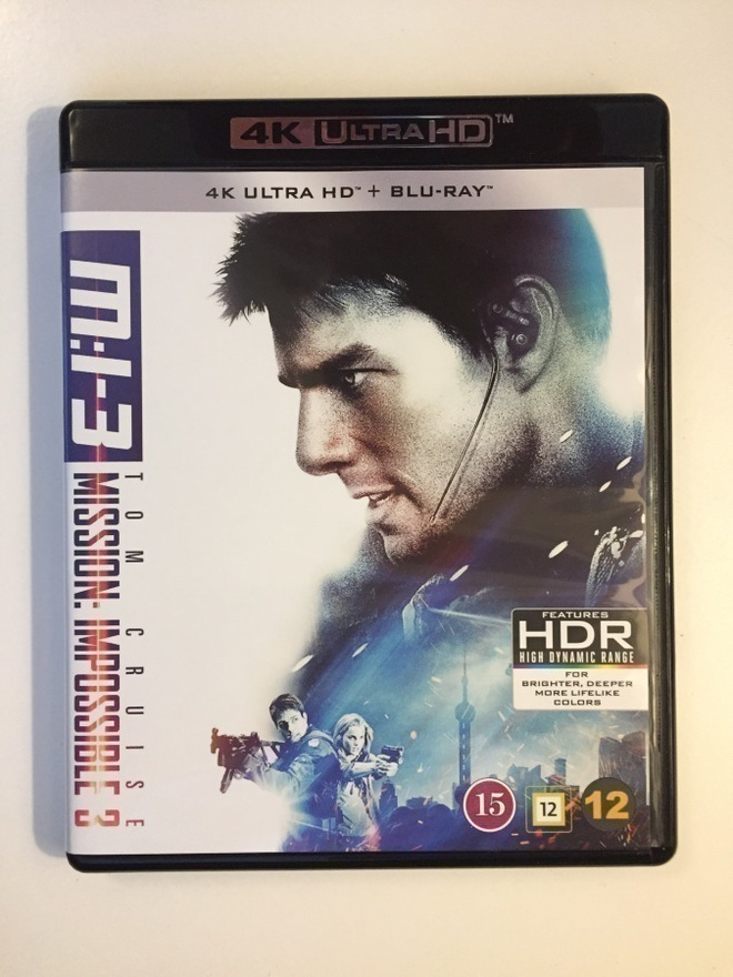 Mission Impossible 3 (4K Ultra HD + Blu-ray) Tom Cruice 2006