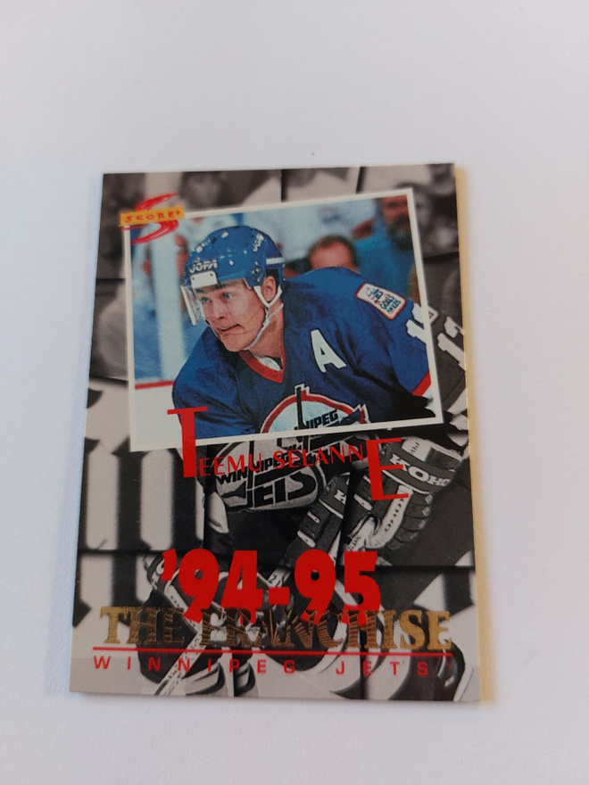 1994-95 Score The Franchise #TF26 Teemu Selänne