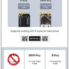 M.2 SATA SSD -kovalevykehikko - USB-C, läpinäkyvä #30581 - pikkukuva 5