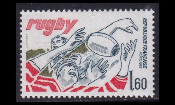 Ranska 2355 ** Rugby (1982)