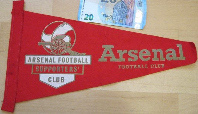 VANHA Viiri Englanti Jalkapallo Arsenal Supporters