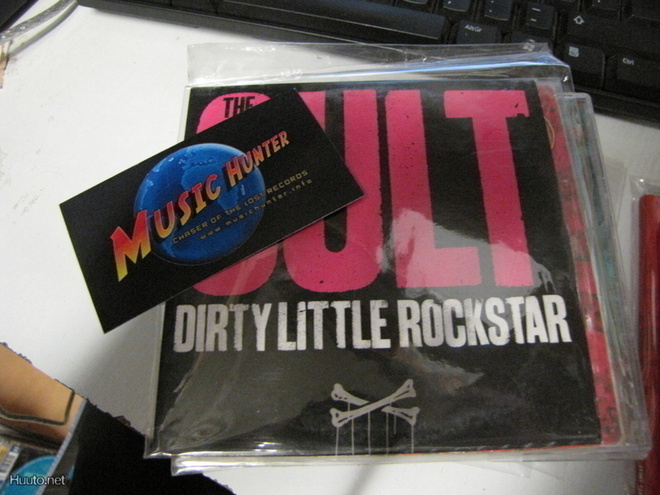 CULT - DIRTY LITTLE ROCKSTAR PROMO CD SINGLE