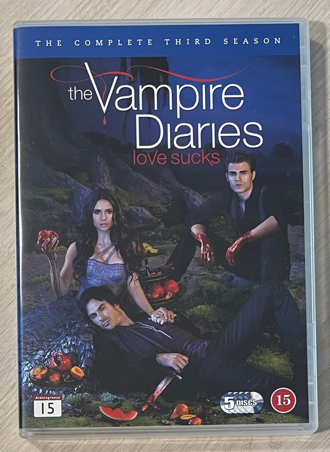 Vampyyripäiväkirjat (The Vampire Diaries): Kausi 3 (5DVD)