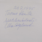 Ulla Asplund : Sahtikirja (signeerattu, tekijän omiste) - pikkukuva 3
