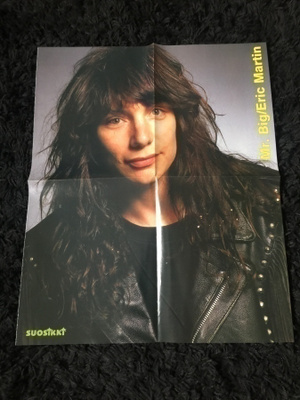 Eric Martin Mr Big juliste ja Tom Cruise juliste