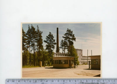 Saseka tehdasalue Nordsjö-Kallvik Vuosaari vanha valokuva