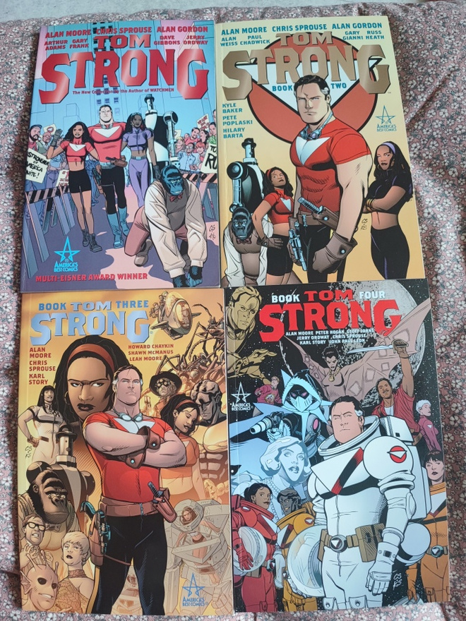 Tom Strong 1-4 Alan Moore