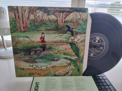 HOLLIES, Distant light, LP UK -71  (Viallinen !)