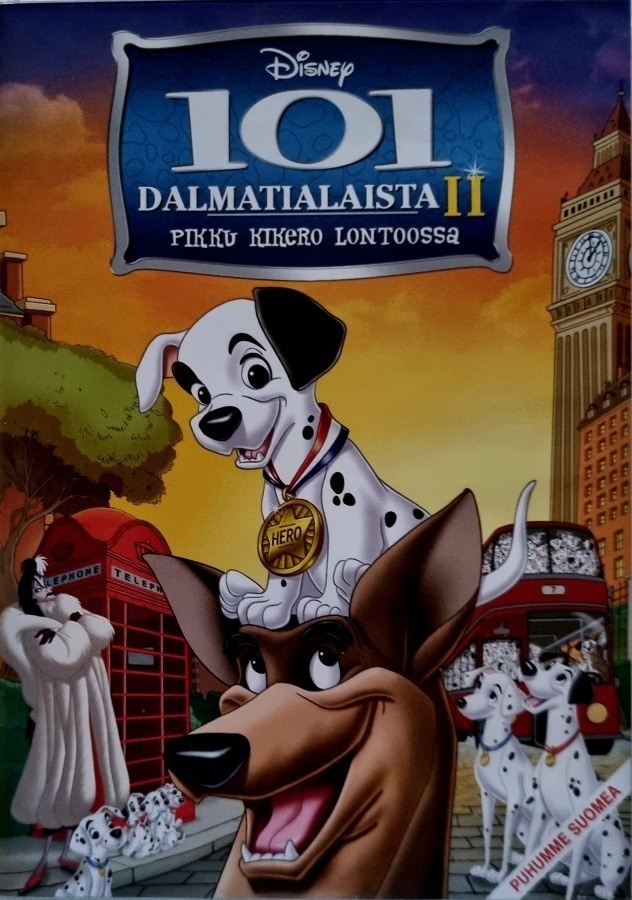101 DALMATIALAISTA II - PIKKU KIKERO LONTOOSSA DVD
