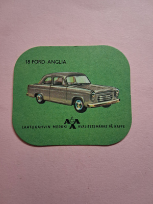 Ford Anglia. 18.