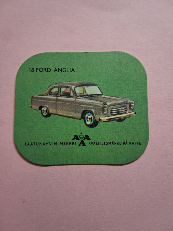 Ford Anglia. 18.