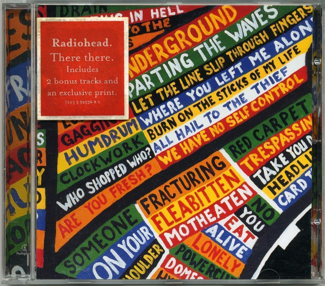 RADIOHEAD: There There – 3 track 2003 EU CDS w/ lyric insert
