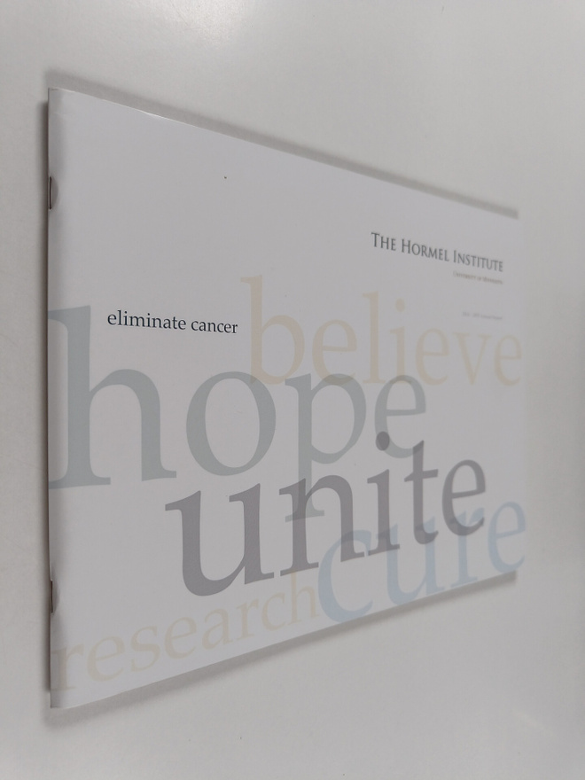 The Hormer Institute 2014-2015 annual report : Eliminate ...